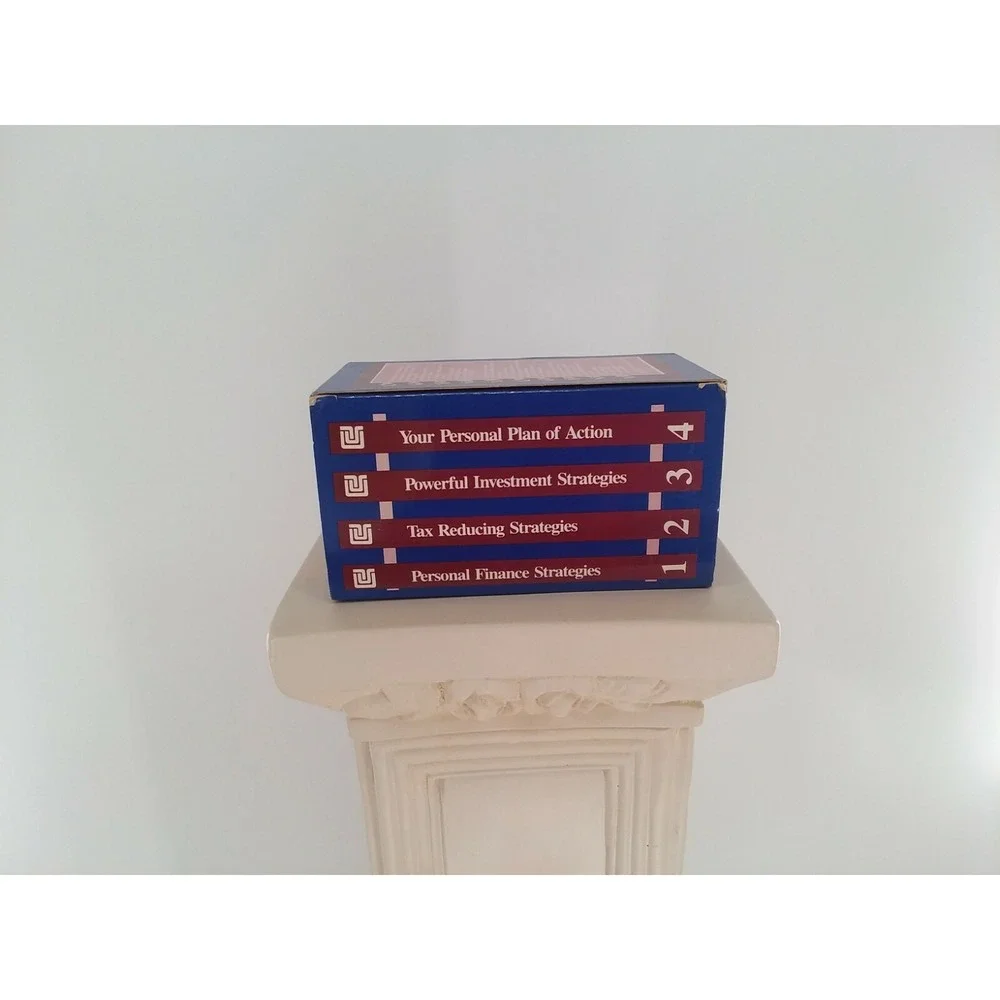 Charles Givens Financial Video Library 4 Pack VHS 1990